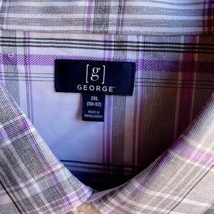BRAND NEW WITH TAGS GEORGE SHIRT 2XL.